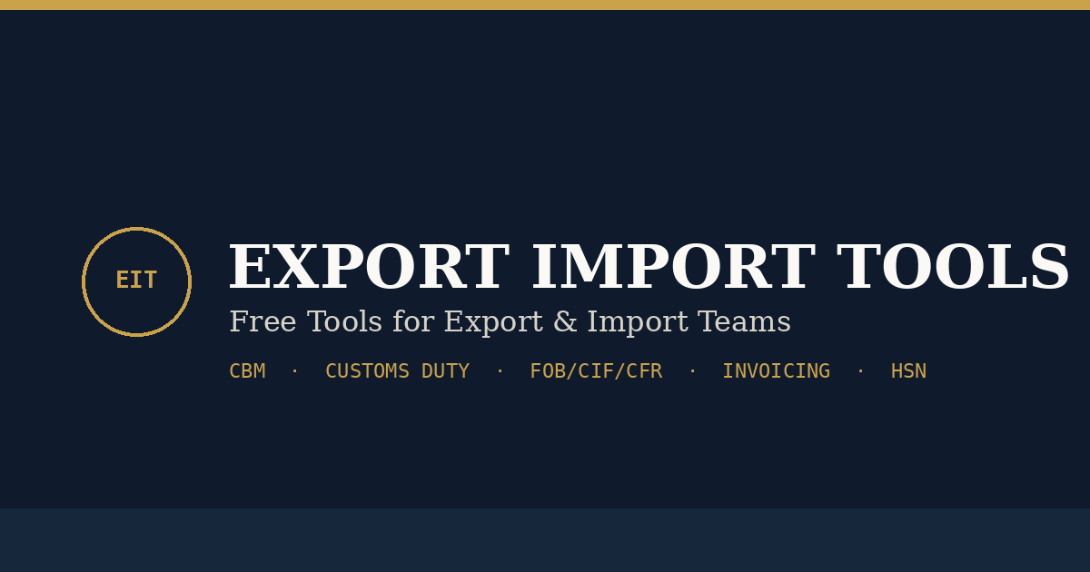 CBM Calculator: Complete Guide related export import article image